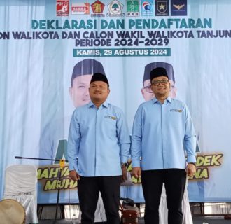 Bakal calon walikota Tanjungbali MADINA Mendaftarkan diri ke KPU