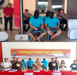 Kapolresta Deli Serdang Berkomitmen Melaksanakan Sesuai Arahan Kapolda Sumut Berantas Narkoba Sampai ke Akar Akarnya 
