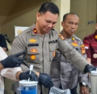 Polsek Sukajadi Musnahkan Barang Bukti Narkoba dari Jaringan Internasional