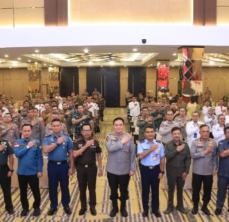 Kapolda Riau Pimpin Rapat Koordinasi Lintas Sektoral Operasi Mantap Praja Lancang Kuning 2024