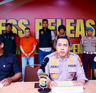 Pelaku Kekerasan Dalam Rumah Tangga di Pekanbaru Ditahan 