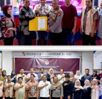 Rapat Pleno Terbuka Rekapitulasi DPHP 2024 Bukit Raya dan Marpoyan, Kompol Syafnil: Jaga Netralitas Selama Pelaksanaan Pilkada