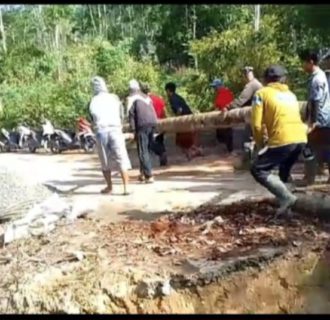 Warga Negeri Besar Ucapkan Terima Kasih Kepada Resmen Kadapi Dibangunnya Jembatan Kaliawi