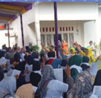 Resmen Kadapi Kampanye Dibeberapa Titik Wilayah Kecamatan Blambangan Umpu 