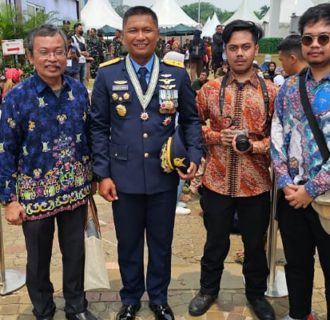 Marsekal Muda TNI Budhi Achmadi, Salah Satu Pembaca Sapta Marga HUT ke-79 TNI