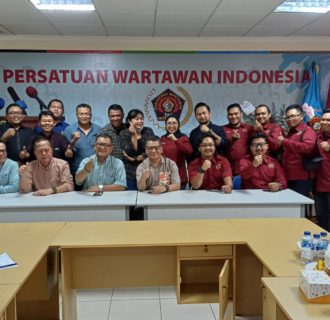 Kunjungan PWI Basel, Kesit B Handoyo Sampaikan Program-program PWI Jaya