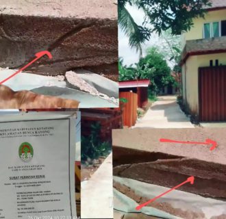 Parah! Proyek Rabat Beton Jalan Abu Samah Gg. Wan Ja’far H.A. di Kerjakan Asal Jadi alias MarkUp oleh CV Rasya Utama