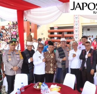 Kapolres Simalungun Dampingi Kapolda Sumut Gelar Bhakti Sosial Dan Kesehatan Peduli Pada Masyarakat