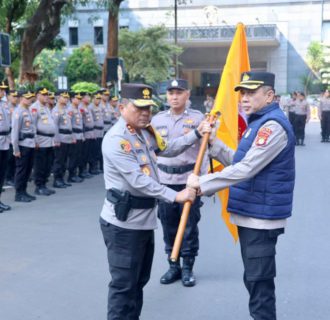 Kapolda Metro Pimpin Apel Pamen Dan Kukuhkan Pengurus Komite Olahraga Polri
