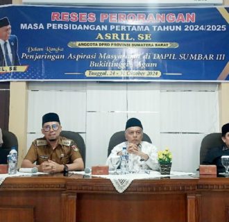 MKS Apresiasi Camat Kehadiran Asril DPR Provinsi 
