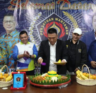 Denny Ramdhany Resmikan Kantor Pokja PWI Walikota Jakarta Pusat
