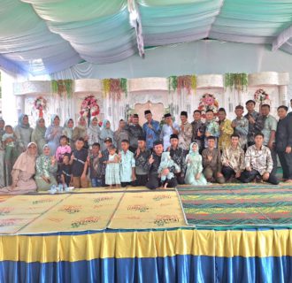 HM Dja’far Shodiq Hadiri Aqiqah Muhammad Rafa dan Muhammad Rafi didesa Nusantara