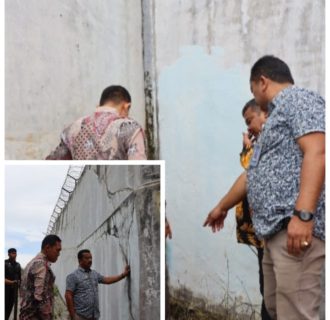 Kepala Kesatuan Pengamanan Lembaga Pemasyarakatan Lapas Narkotika Kelas II-A Pematangsiantar Lakukan Patroli