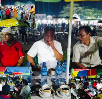 Lantunan Khas Kalbar Bahagia Untuk Semua, Mewarnai Meriahnya Suasana Temu Ramah Muda dan Warga Kelurahan Sampit