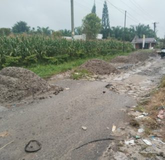 Mendekati Masa Pilkada, Proyek Siluman Rekontruksi Jalan Sedang Berlangsung di Hatonduhan