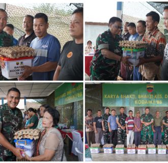 Bangun Hubungan Harmonis dengan Masyarakat Danrem 022/PT dan Kodim 0204/DS