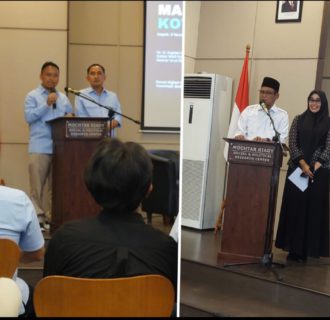 Debat Calon Wali Kota Depok, Imam-Ririn dan Supian-Chandra Bertarung Gagasan di Hadapan Mahasiswa 