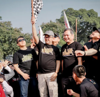 Jalan Sehat KPU Ciamis Menutup Rangkaian Sosialisasi Pilkada Ciamis