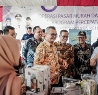 Jelang HBKN-Nataru Pemkab Ciamis Gelar Operasi Pasar