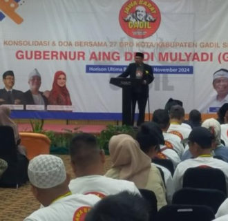 Konsolidasi dan Doa Bersama 27 DPD Gadil se-Jawa Barat, Komitmen Jaga Kondusivitas Pilgub 2024