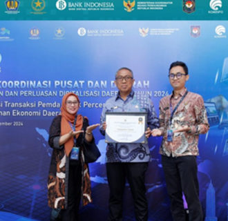 Pemkab Ciamis Terima Piagam Penghargaan P2DD Terbaik II Kategori Kabupaten Wilayah Jawa Bali
