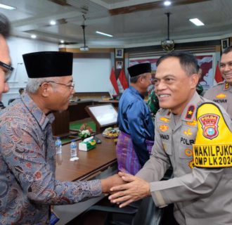 Wakapolda Riau Pimpin Apel Kesiapsiagaan Pengamanan Pilkada di Rokan Hilir