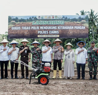 Sinergi Polri dan Pemerintah Daerah Kapolri Launching Gugus Tugas Ketahanan Pangan
