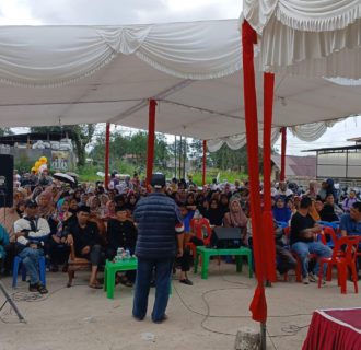 Warga Pulai Anak Aia Dukung Paslon Tiga Lima Tahun Kedepan 