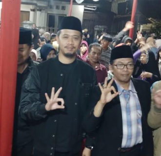 Warga Tanah Datar di Bukittinggi Berikan Dukungan Paslon Erman-Heldo