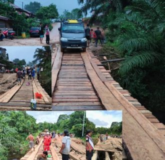 Masyarakat Dusun Batu Kambing, Berharap Agar Jembatan Sungai Sarap Mendapat Sentuhan Perioritas Anggaran di Tahun 2025