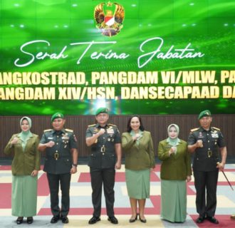 Kasad Pimpin Serah Terima Delapan Jabatan Strategis di TNI AD