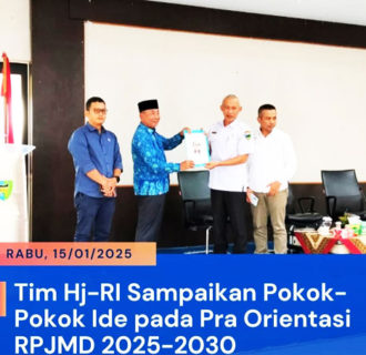 Pemantapan RPJMD Pesisir Selatan 2025-2030: Tim HJ-RI Tekankan Visi Prorakyat