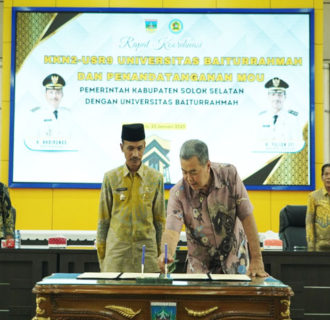 Sepakat Kerja Sama, Pemkab Solsel Bakal Terima KKN dan USR Universitas Baiturrahmah