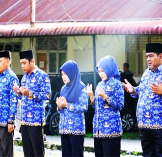 Plt Bupati Diwakili Kepala Balitbang Zuhri,SE Laksanakan Upacara Hari Kesadaran Nasional