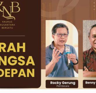 Kaukus Nusantara Bersatu Gelar Diskusi “Arah Indonesia ke Depan”, Rocky Gerung Soroti Arah Kebijakan Pemerintah Prabowo
