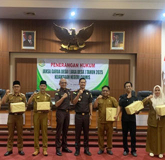 Kejari Ciamis Gelar Penerangan Hukum Jaksa Garda Desa