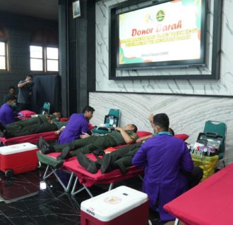 Peduli Sesama, Dispenad Gelar Donor Darah HUT ke-74 Penerangan TNI AD