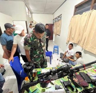 Dandim 0304/Agam, Bayu Amankan Dua Oknum Pelaku Badar Narkoba dan Senjata 
