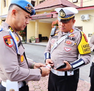 Subbid Provos Polda Sumut Tegakkan Disiplin di Polres Samosir