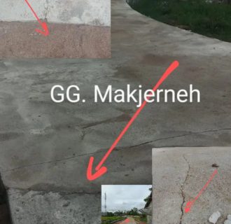 Lagi-Lagi Jadi Sorotan Warga, Proyek Jln Rabat Beton Gg.Makjerneh Rt.11 Mulker Setelah Dibongkar, Diperbaiki kembali