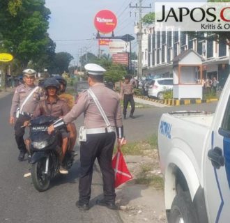 AKP Jonni F.H Sinaga SH Gelar Patroli Guna Antisipasi Kecelakaan dan Balap Liar di Akhir Pekan
