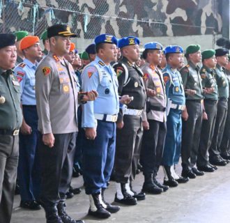 Danpom Koopsud II Hadiri Upacara Pembukaan Operasi Gaktib dan Yustisi TA 2025