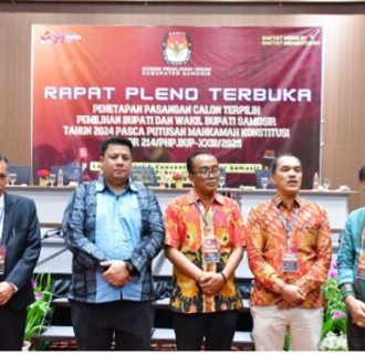 Pasca Putusan MK, KPU Tetapkan Vandiko-Ariston Sebagai Bupati Terpilih Periode 2025-2030