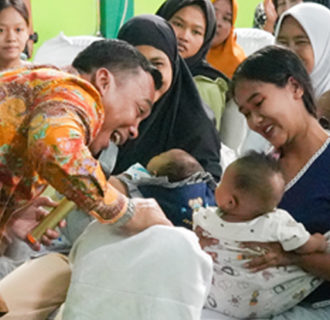 Menteri Wihaji Ujicoba Program Makan Bergizi Gratis Bagi Bumil, Busui dan Balita Non Paud