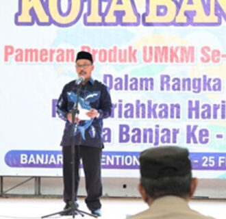 Wakil Wali Kota Banjar Ajak Masyarakat Cintai Produk UMKM