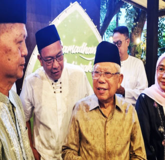 Pengurus Harian PWI Jaya Diundang Buka Puasa KH.Ma’ruf Amin