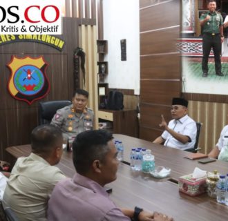 Dr H Anton Achamd Saragih Bersilaturahmi dan Audensi dengan AKBP Choky S Meliala