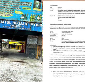 Diduga Wakaf Yayasan YBHM Sudah Beralih Kepemilikan ke Pemilik Toko Yoma Garut