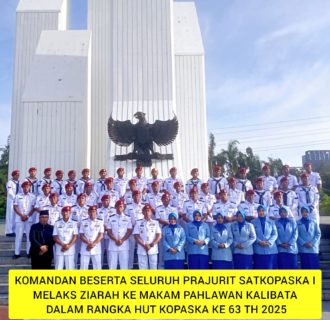 HUT ke-63, Kopaska Koarmada I Gelar Ziarah dan Berbagi Takjil di TMPN Kalibata