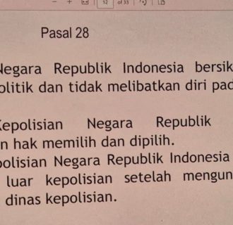 Polisi Harus Pensiun Dini Jika Duduki Jabatan Sipil, Tapi Aturan Ini Diabaikan?